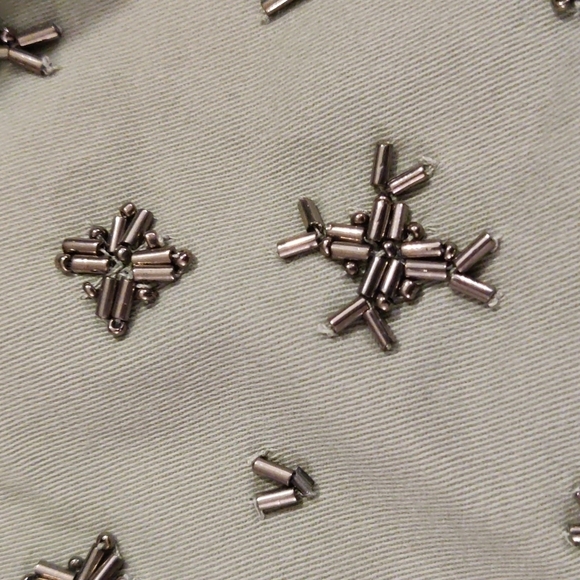 Chico's Beaded Utility Jacket NWT Size Small/4: (Chico's 0) - Picture 11 of 12